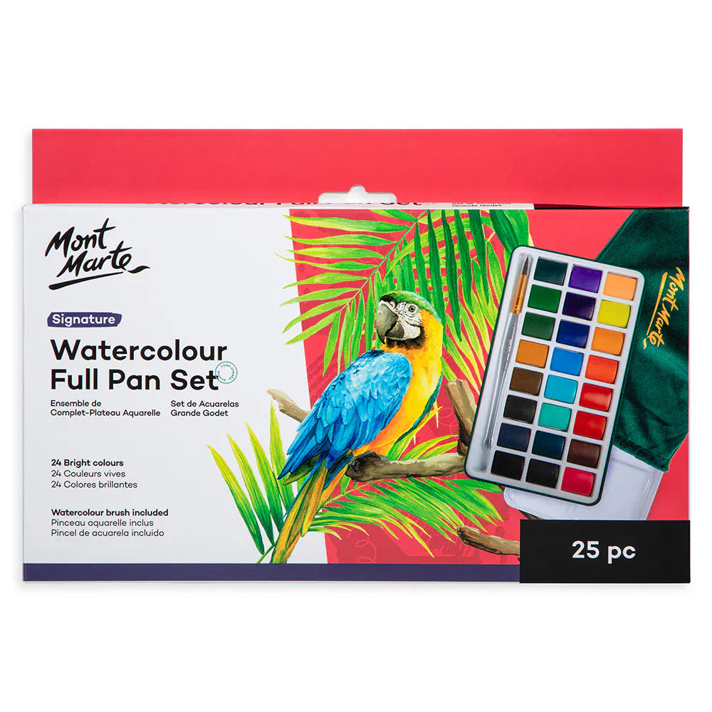 MM Watercolour Full Pan Set 24pc in Tin