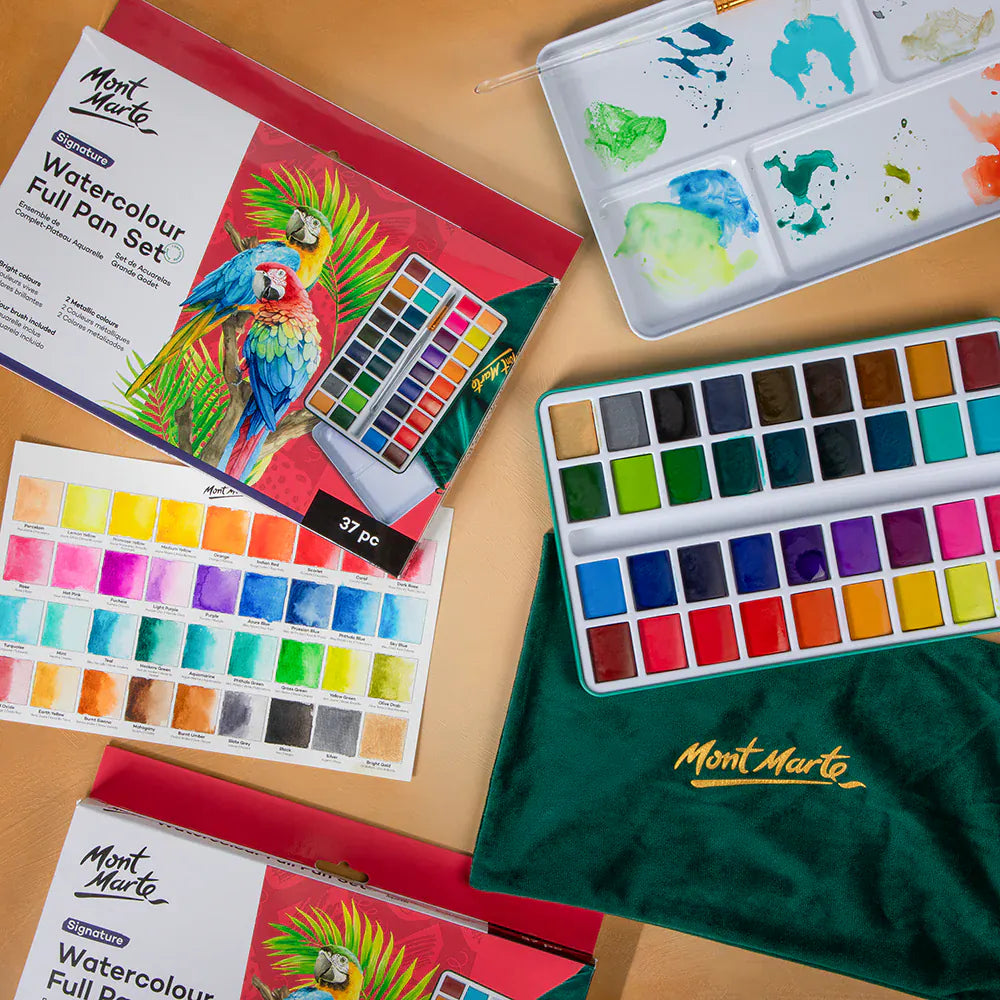 MM Watercolour Full Pan Set 36pc in Tin