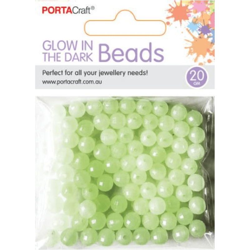 Beads Glow in the Dark 20g