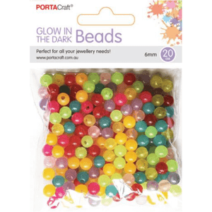 Beads Glow in the Dark 20g