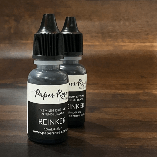 Black Premium Dye Reinker - Paper Rose Studio