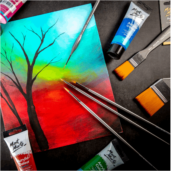 Artist High Quality Acrylic Brush