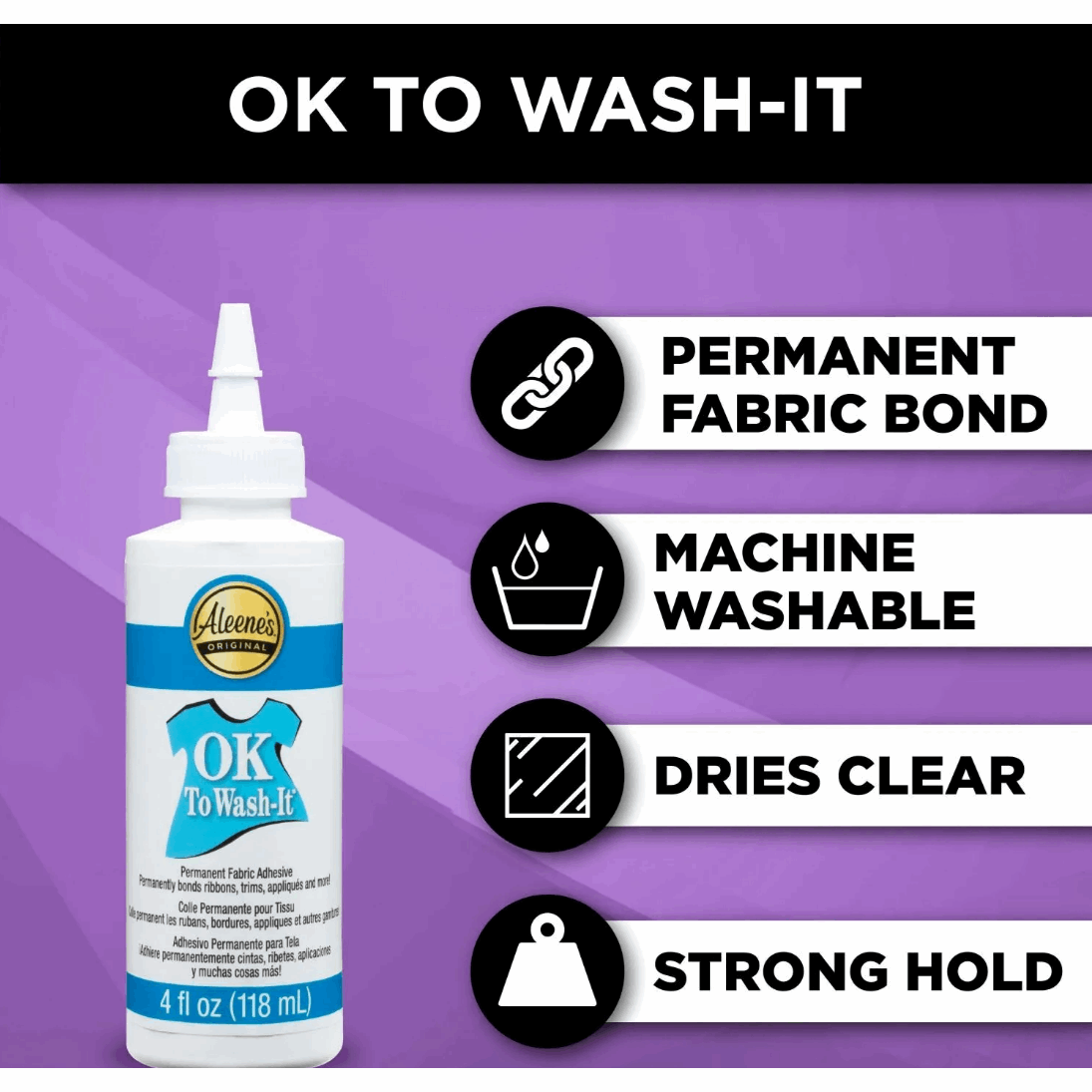 Aleene's Fabric OK to Wash 59ml