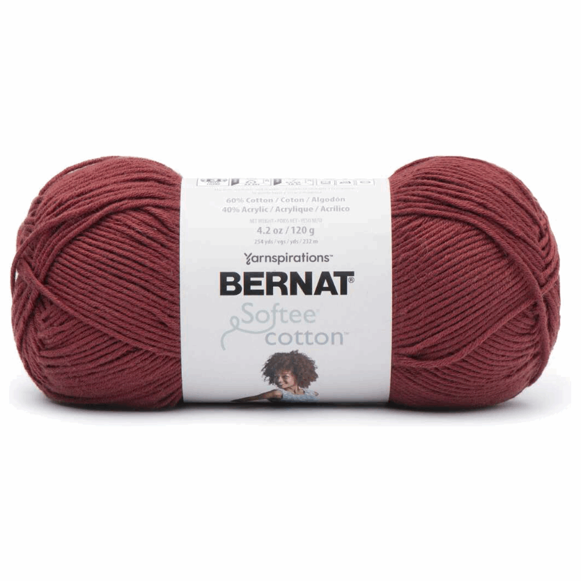Bernat Softee Cotton Yarn Sold As A 3 Pack