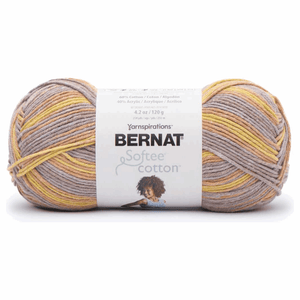 Bernat Softee Cotton Yarn Sold As A 3 Pack