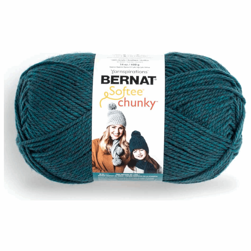 Bernat Softee Chunky Big Ball Yarn Solids