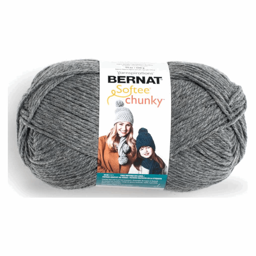 Bernat Softee Chunky Big Ball Yarn Solids