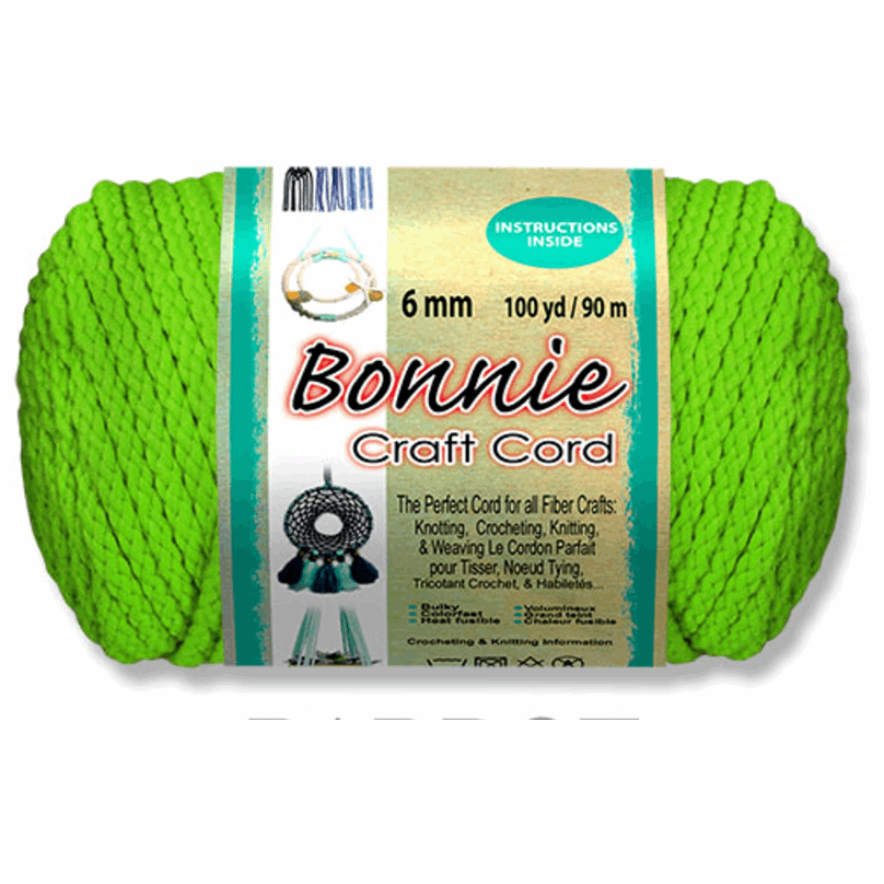 Bonnie Macrame Craft Cord 6mm ( 38 Colours ) - CRAFT2U