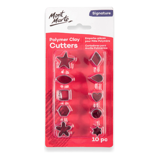 MM Polymer Clay Mini Cutters 10pc