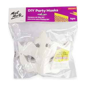 MM DIY Party Masks 4pc (8 designs)