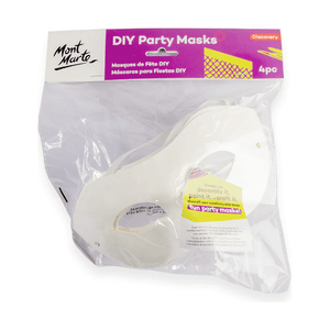 MM DIY Party Masks 4pc (8 designs)