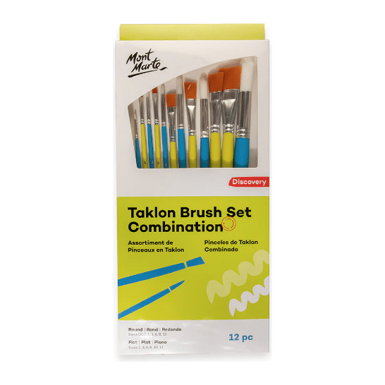 MM Taklon Brush Set Combination 12pc