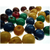 Coloured Wood Round Beads