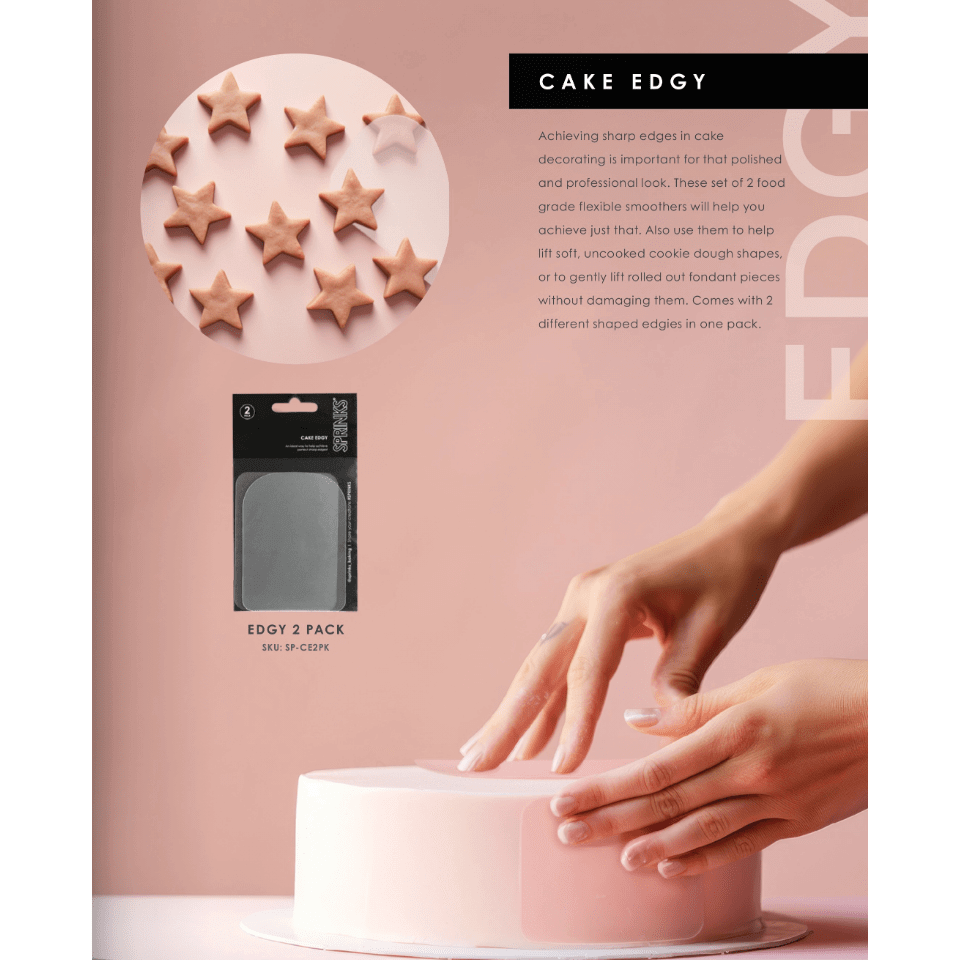 SPRINKS Cake Edgy Flexible Smoothers