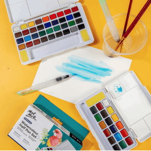 Watercolour Half Pan Set 20pc