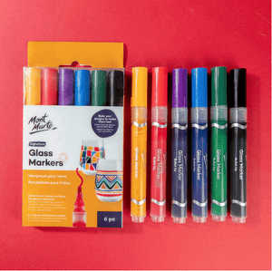 MM Glass Markers 6pc