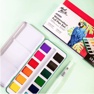 MM Watercolour Full Pan Set 13pc in Tin