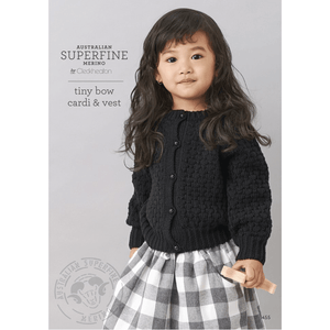 Tiny Bow, Cardi & Vest 455