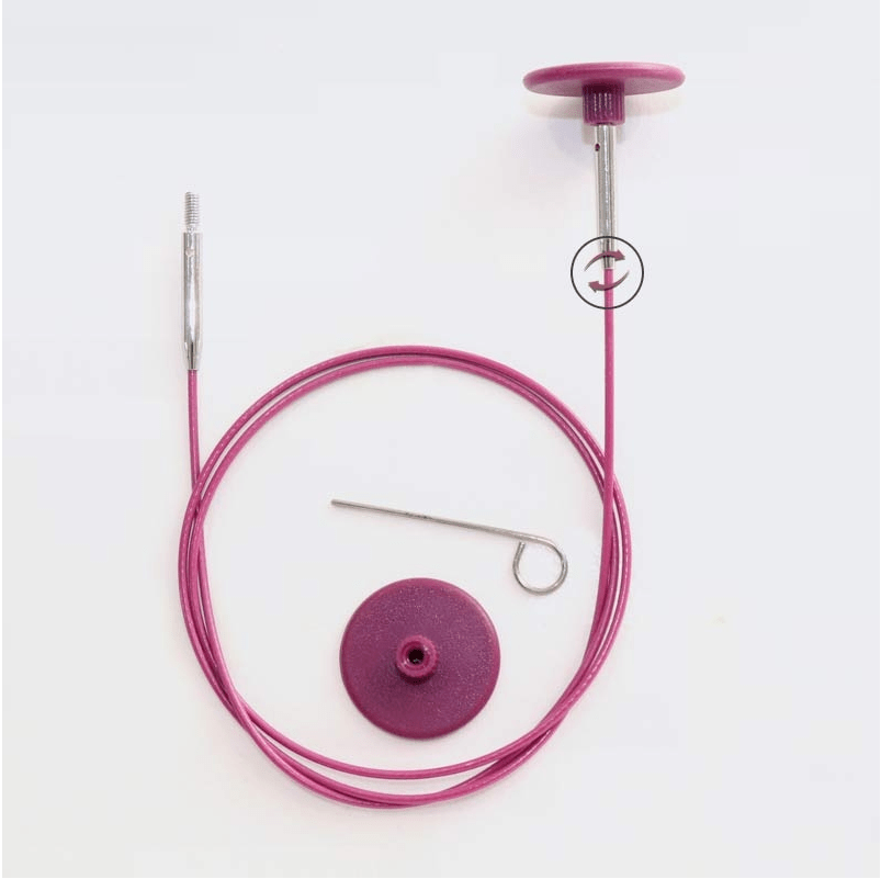 KnitPro Cables Purple Swivel