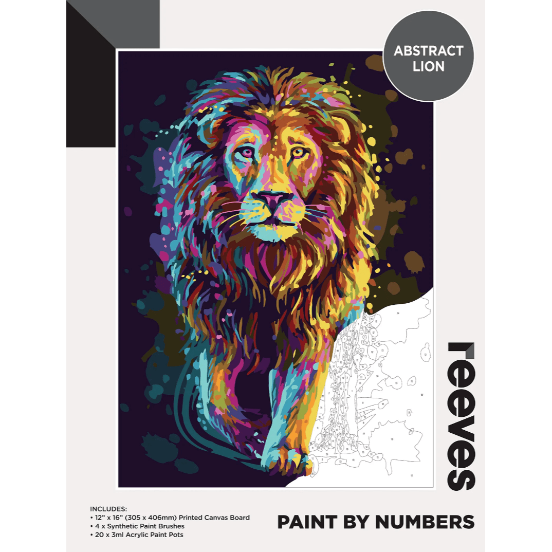 Reeves Paint by Numbers Kits