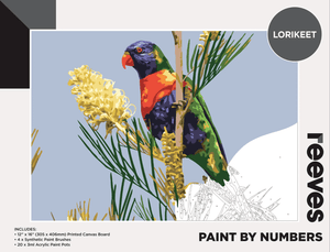 Reeves Paint by Numbers Kits (8 designs)