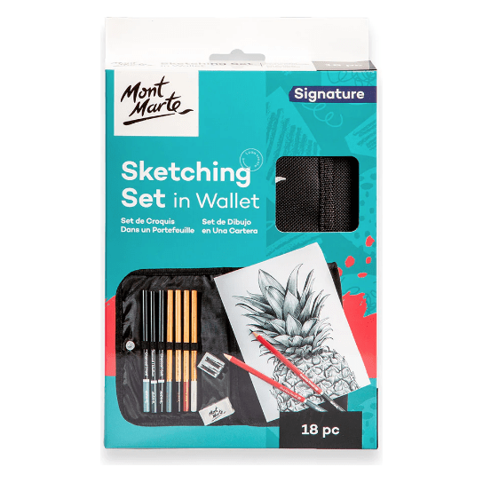 Sketching Set in Wallet 18pc