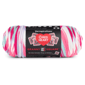 Discounted Red Heart All In One Granny Square Yarn Very Limited Stock