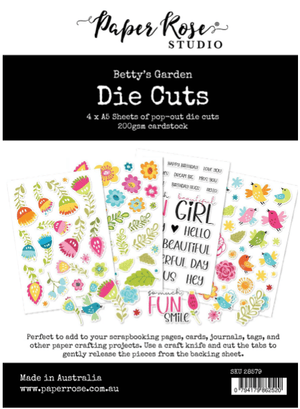 Die Cuts & Cut-Apart Sheets - Paper Rose Studio