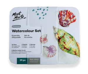 MM Watercolour Set in Tin Basic 39pc