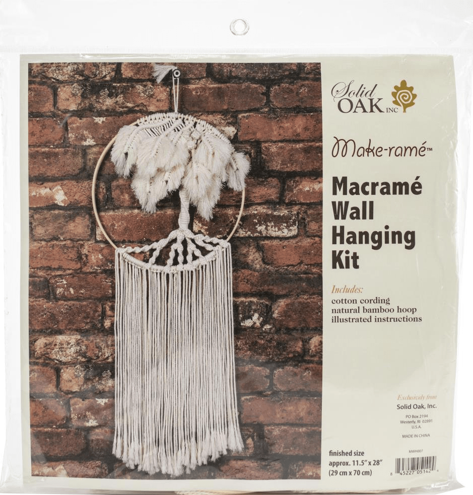 Macrame Wall Hanging Kit Palm Tree