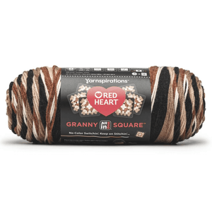 Red Heart All In One Granny Square Yarn Sold As A 3 Pack