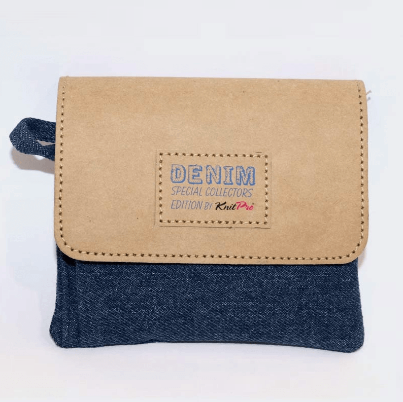 KnitPro Indigo Wood Min Interchangeable Needle Set (Needle Length 50mm)