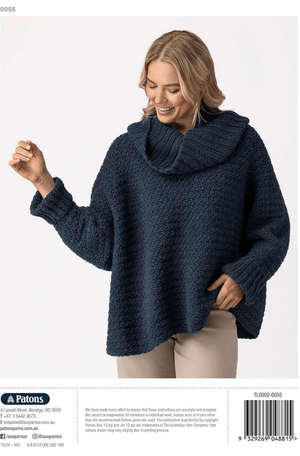 Crochet Poncho Jumper 0055