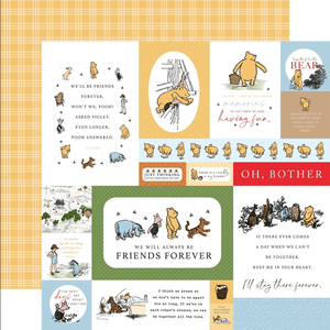 Winnie The Pooh Themed Cardstock