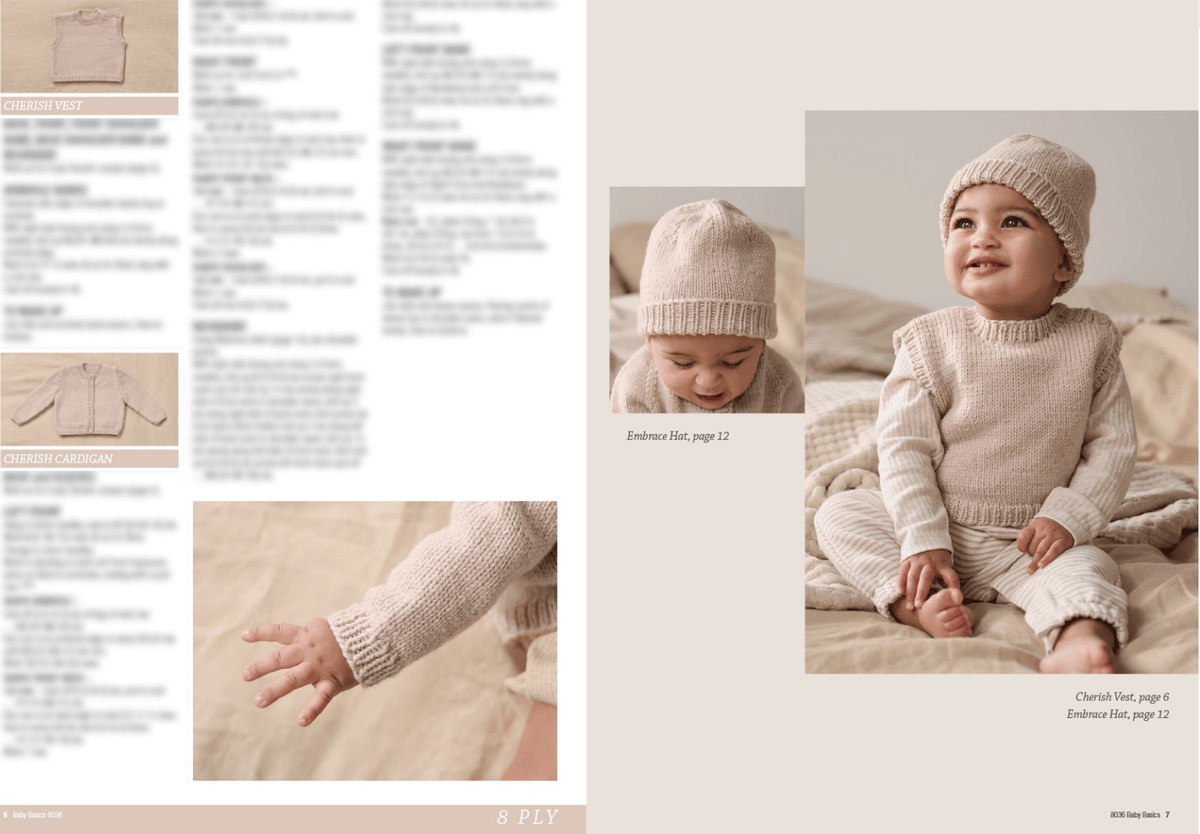 Baby Basics Knit 8036