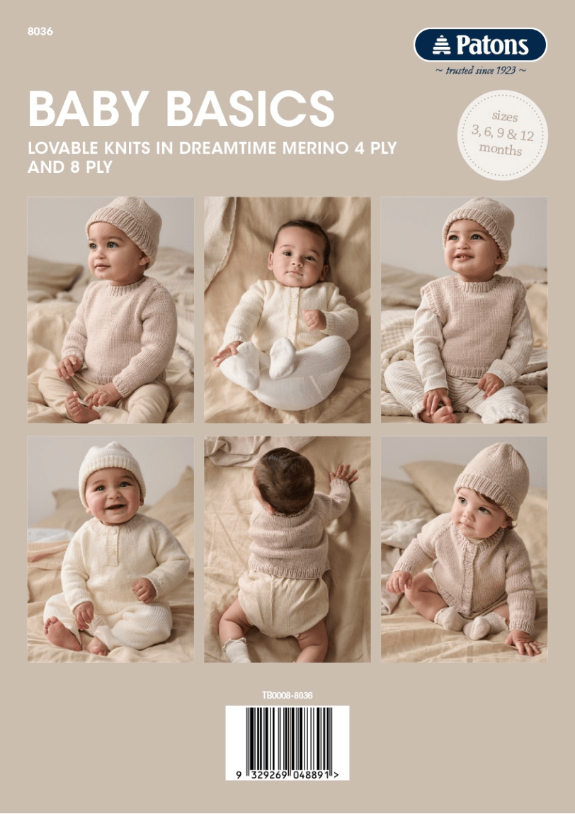 Baby Basics Knit 8036