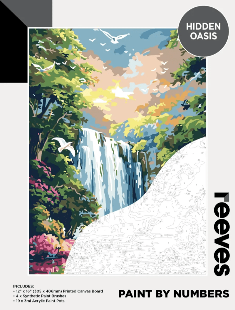 Reeves Paint by Numbers Kits