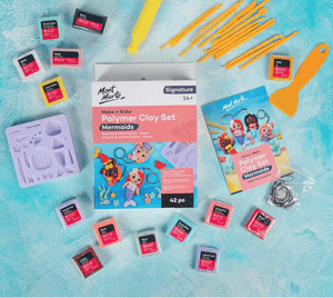 MM Make n Bake Polymer Clay Set Mermaids