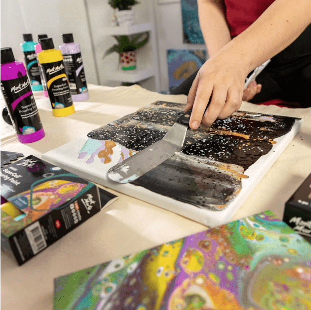 MM Premium SuperCell Pouring Paint Kit 4pc 60ml