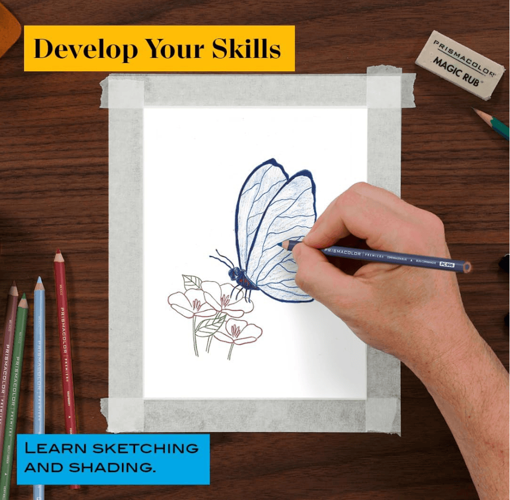 Prismacolor Technique 12pc Animal Drawing Set