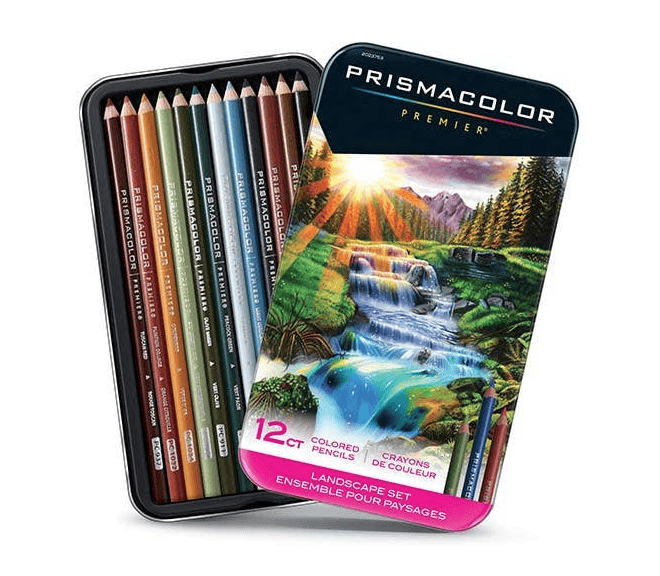 Prismacolor Premier Coloured Pencils 12pc Landscape Set
