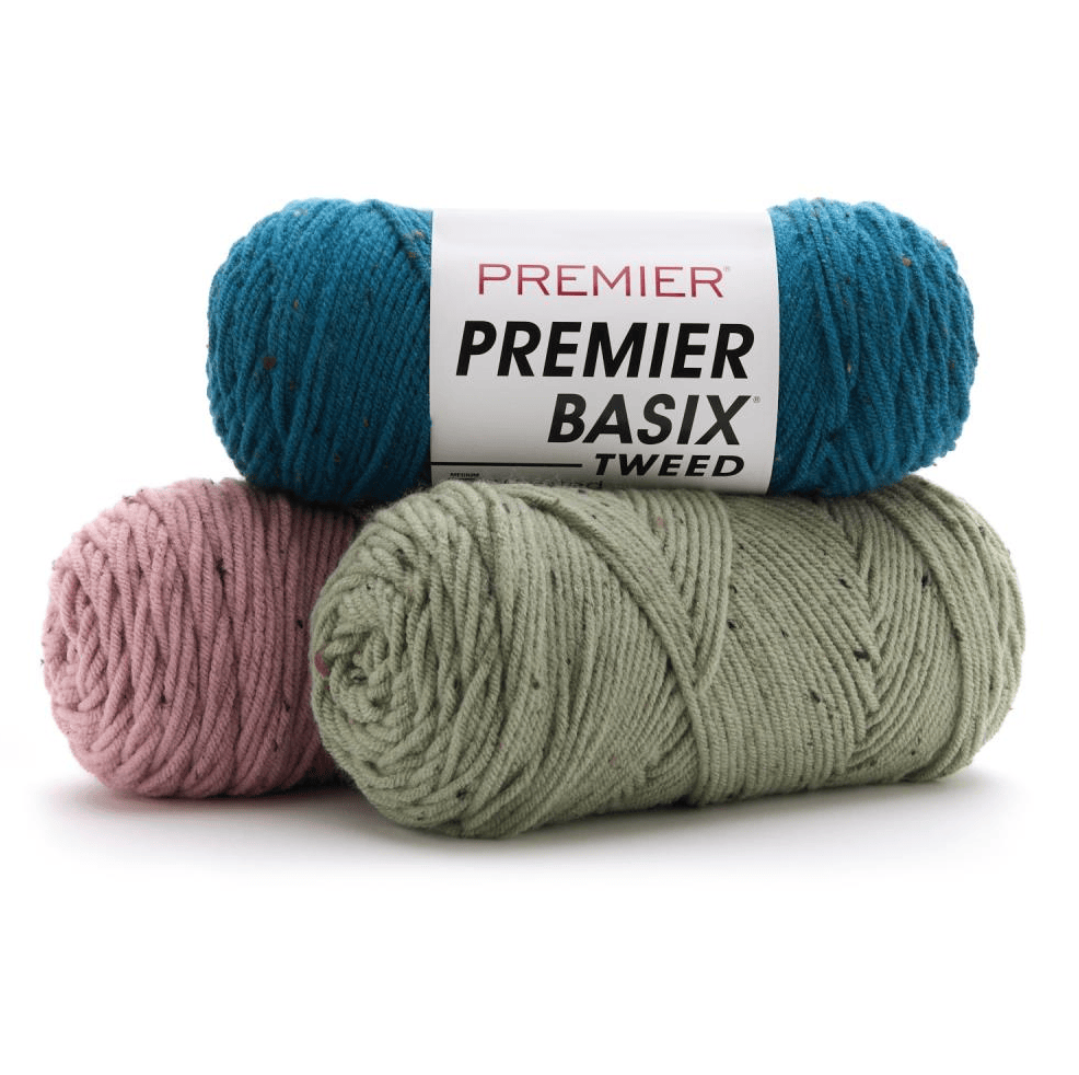 Premier Basix Worsted Tweed Sold As A 3 Pack