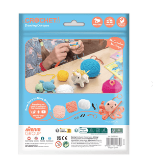 Crochet Keychain Kit - Dancing Octopus