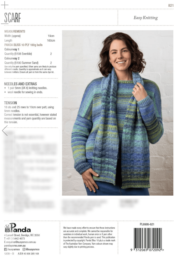 All Seasons Scarf & Jumper 821