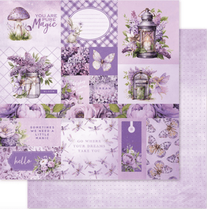 Lavender & Fairies - Paper Rose Studio