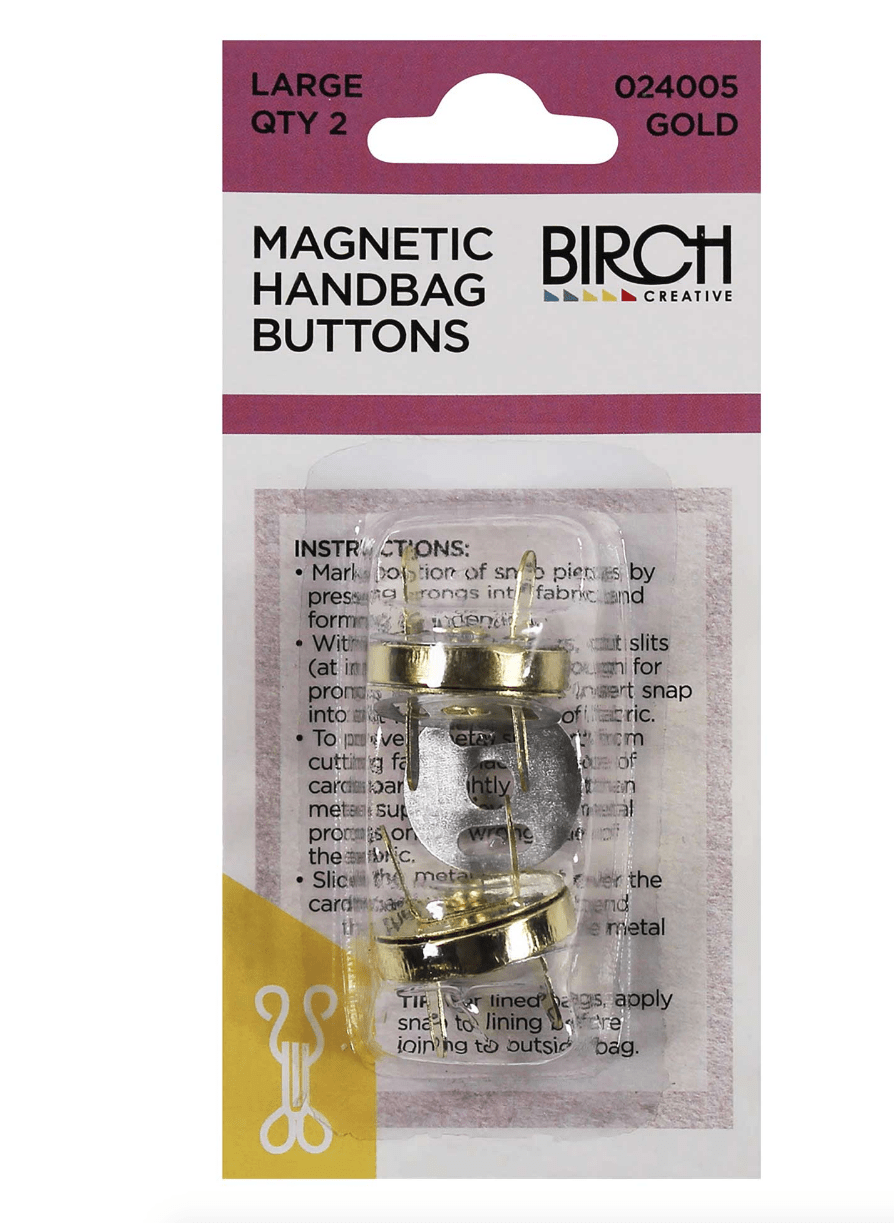 Magnetic Handbag Buttons Large