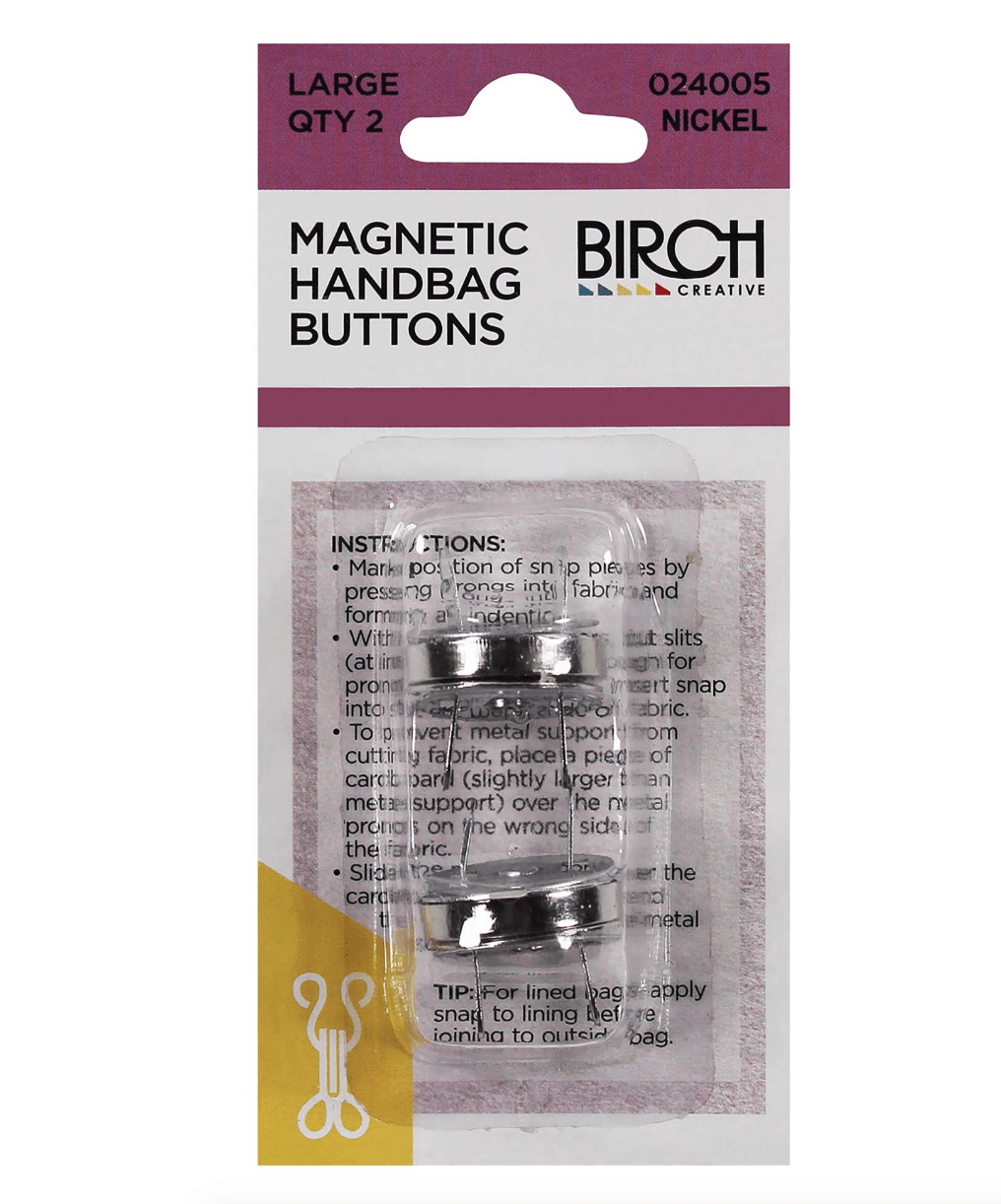 Magnetic Handbag Buttons Large