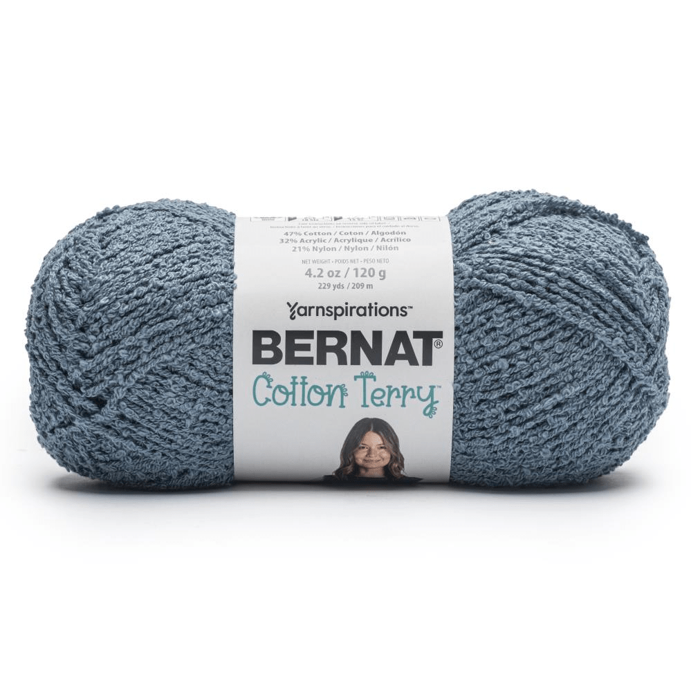 Bernat Cotton Terry Yarn Sold As A 3 Pack