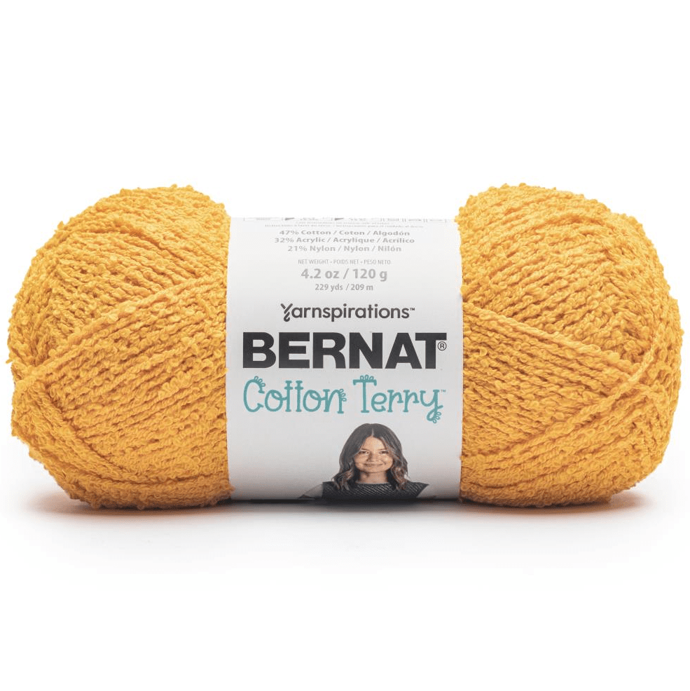 Bernat Cotton Terry Yarn Sold As A 3 Pack