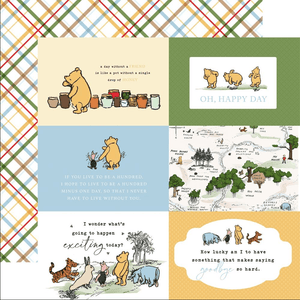 Winnie The Pooh Themed Cardstock